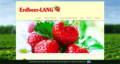 Desktop Screenshot of erdbeer-lang.de