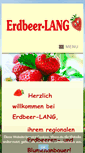 Mobile Screenshot of erdbeer-lang.de