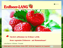 Tablet Screenshot of erdbeer-lang.de